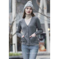 Damen Strickjacke Kaschmir Pullover (1500002071)